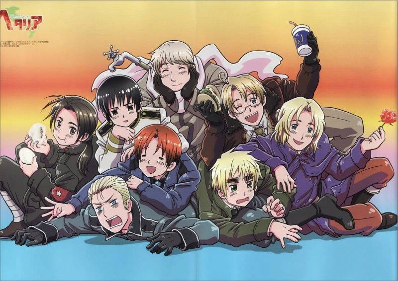 Плакат A3 Hetalia [3A_Het_241S]