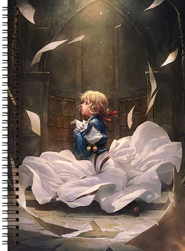 Блокнот А6 Violet Evergarden [BL6_ViEver_053S]