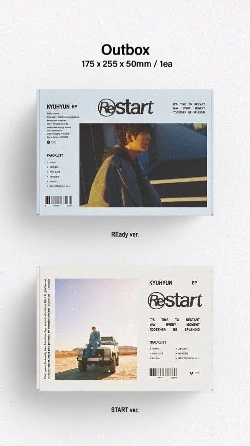 Kyuhyun (SuperJunior) EPalbum Restart 