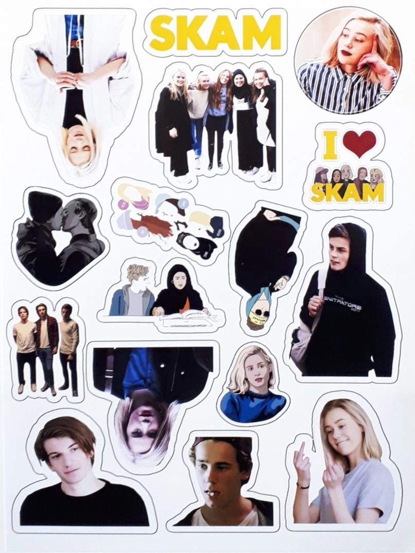 Skam Sticker Стыд Лист Стикеров