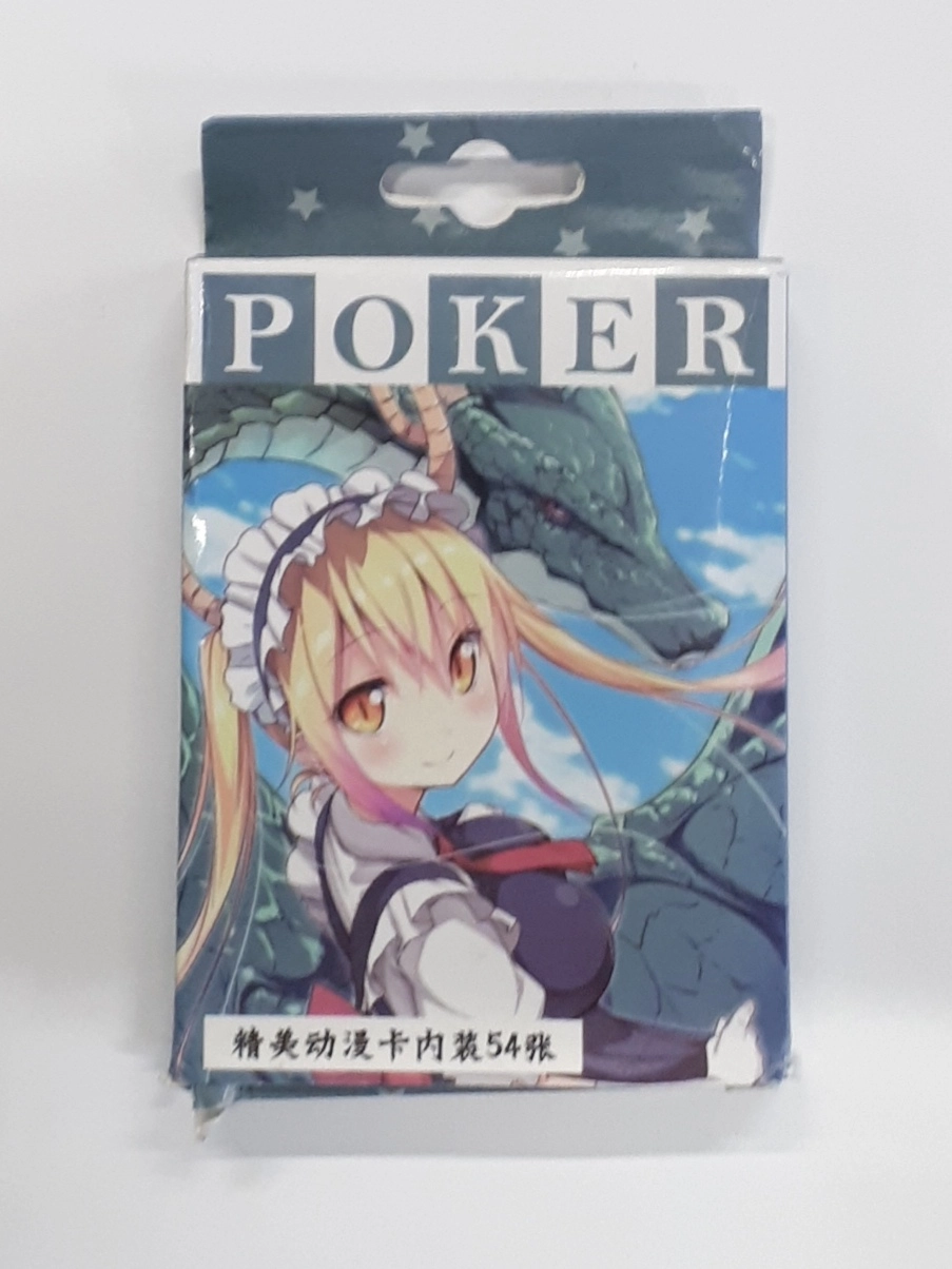 Kobayashi San Chi No Maid Dragon Playing Card Дракон Горничная Кобаяши Сан Карты Игральные