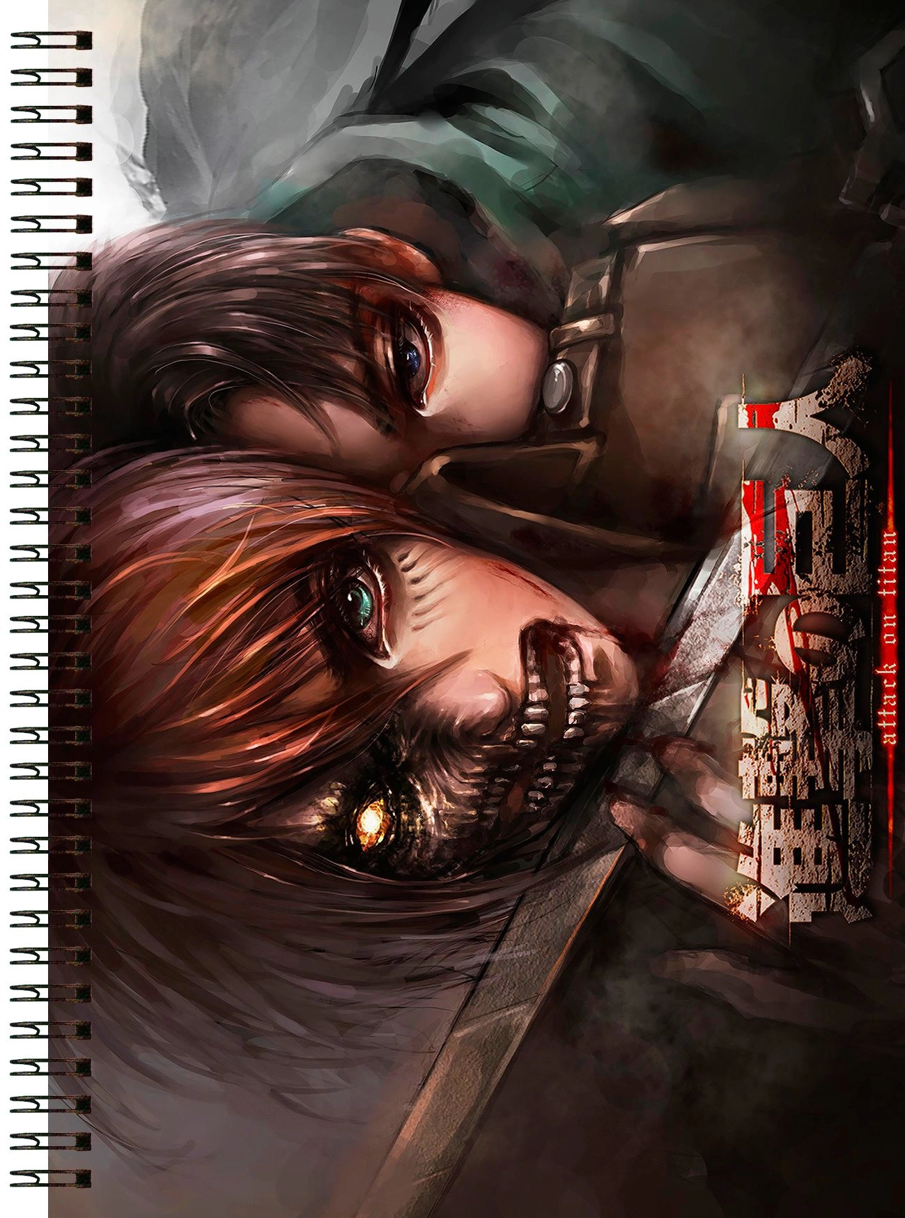 Блокнот А6 Attack on Titan [BL6_ShnK_389S]