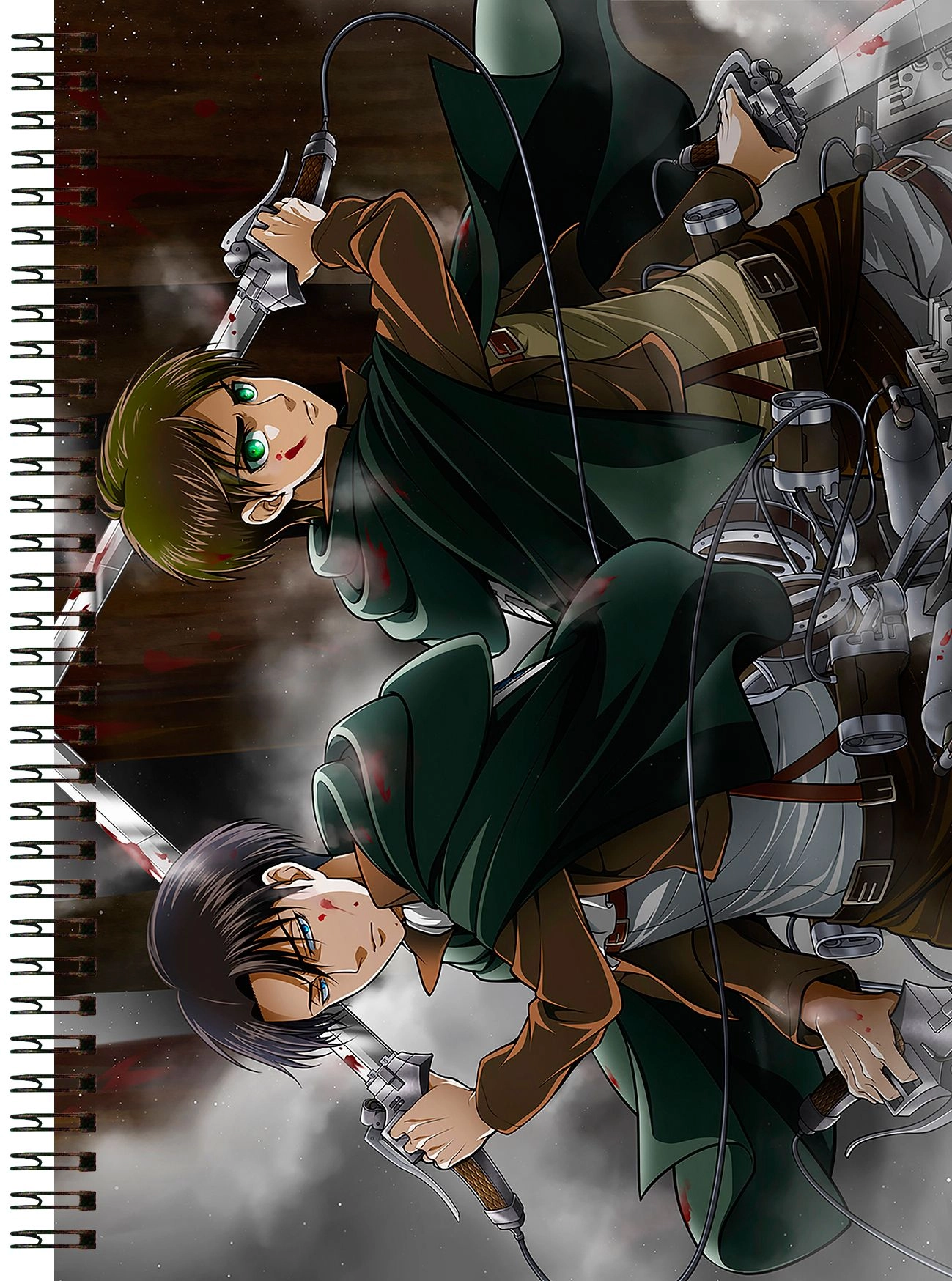 Блокнот А6 Attack on Titan [BL6_ShnK_390S]