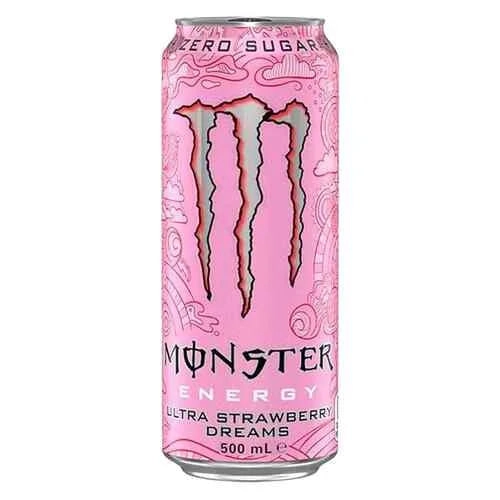 Monster Energy Ultra Strawberry Dreams энергетический напиток, 500мл