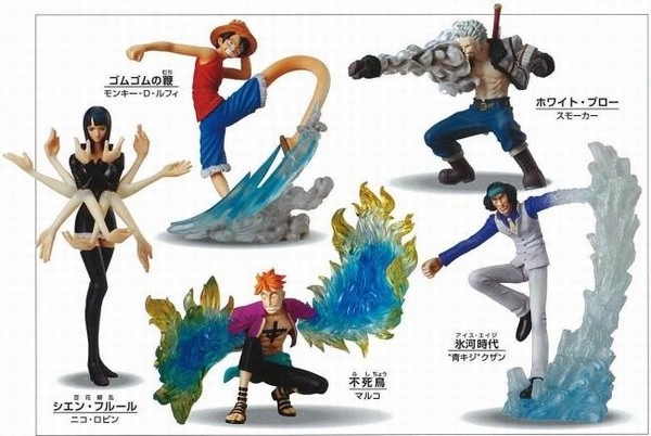 One Piece Gashapon (10pcs)