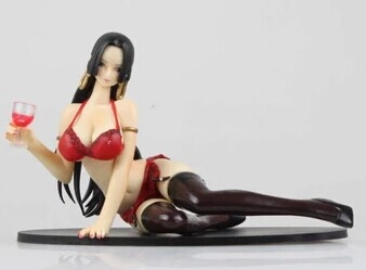 One Piece Boa Hancock figure Ван Пис Боа Хенкок фигурка (красная)