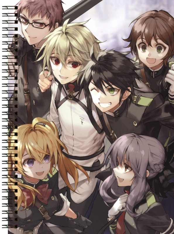 Блокнот А6 Owari No Seraph [BL6_Owari_014S]