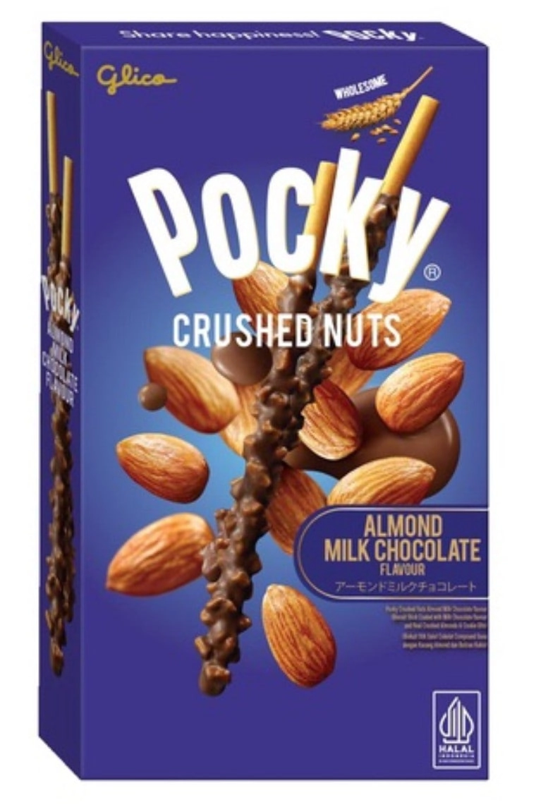 Шоколадные палочки Pocky Almond Milk Chocolate, 25 гр