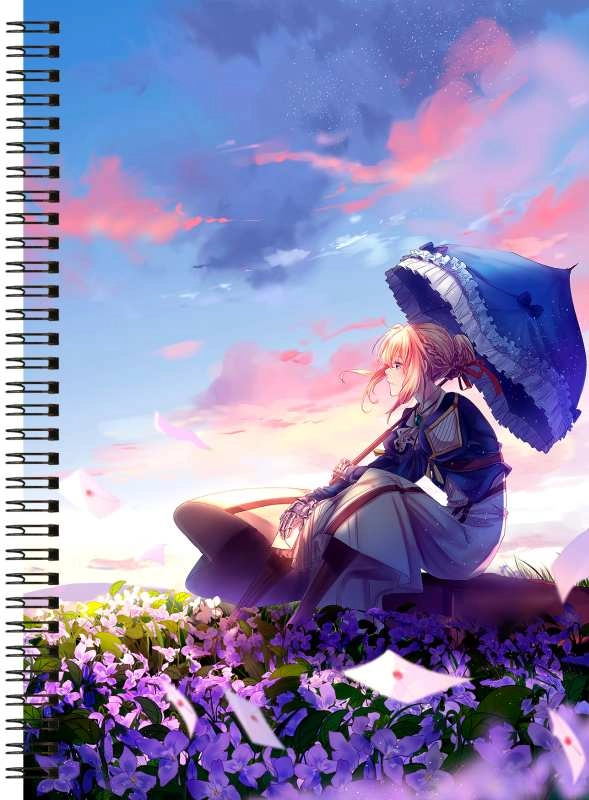 Блокнот А6 Violet Evergarden [BL6_ViEver_063S]