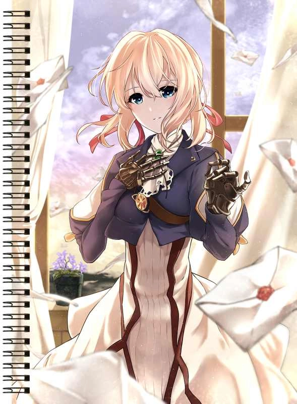 Блокнот А6 Violet Evergarden [BL6_ViEver_066S]