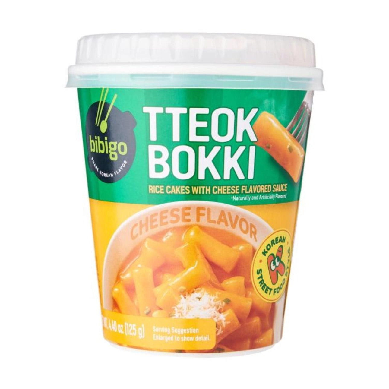 Рисовые клецки топокки с сыром Bibigo CJ Foods 125гр.