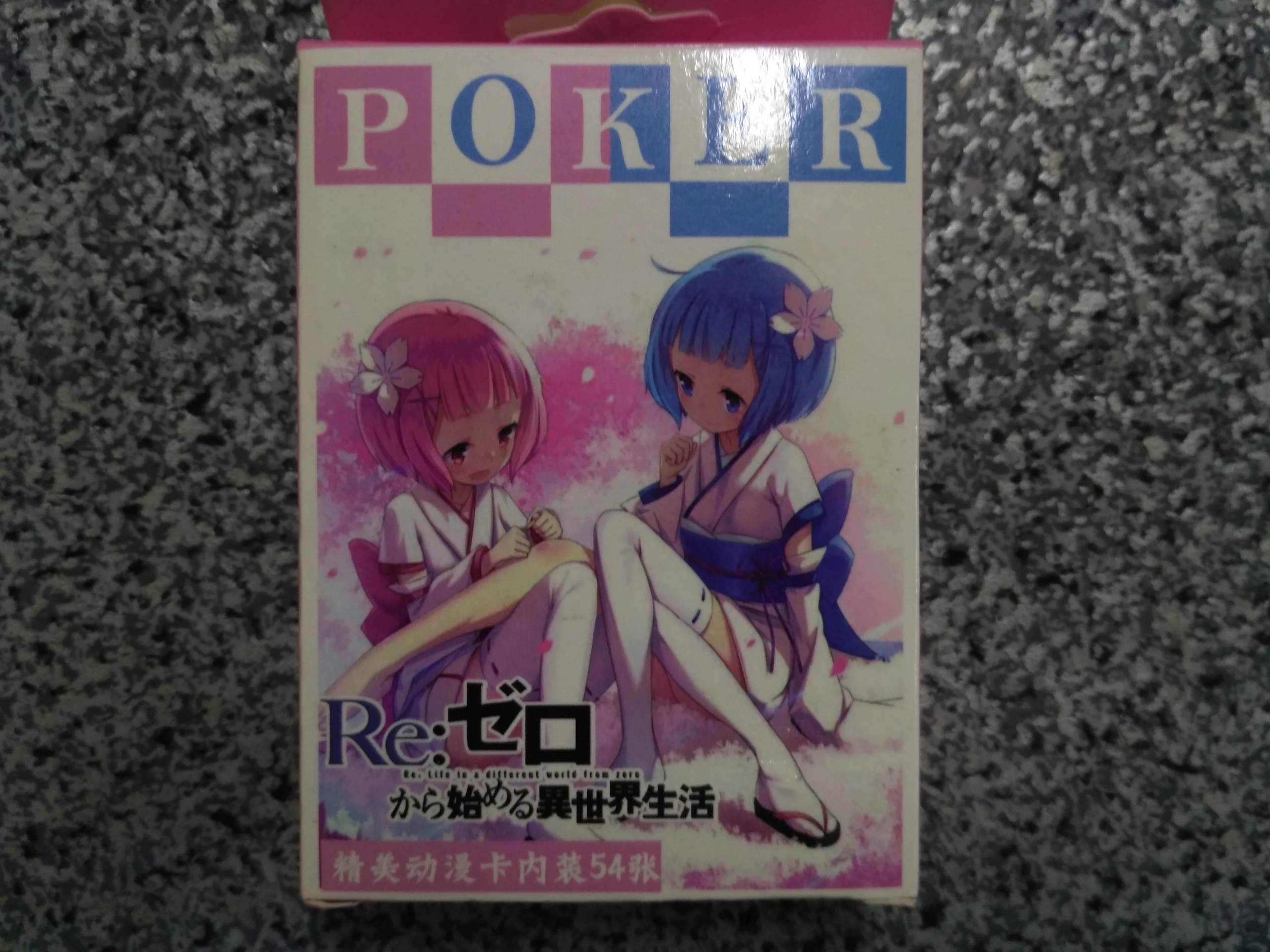 Re:Zero Playing Card Ре:Зеро Карты Игральные