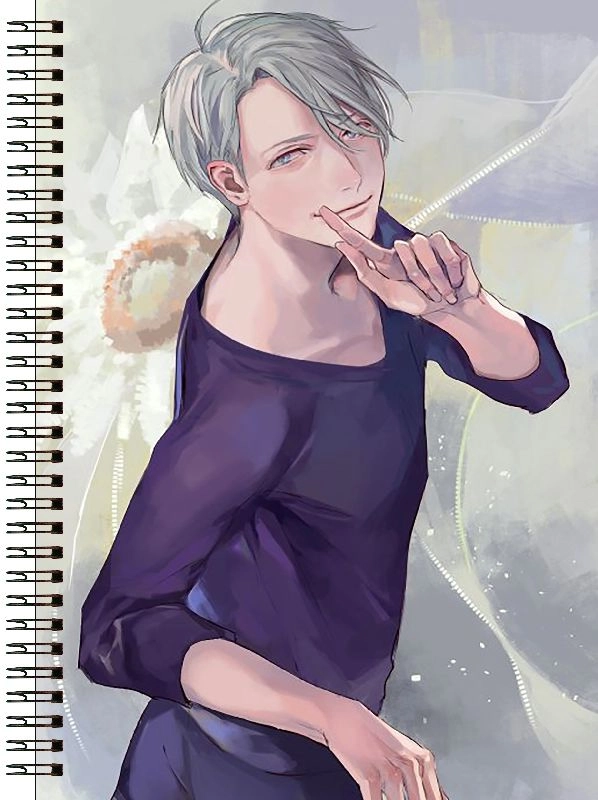 Блокнот А6 Yuri on ice [BL6_Yuri_018S]