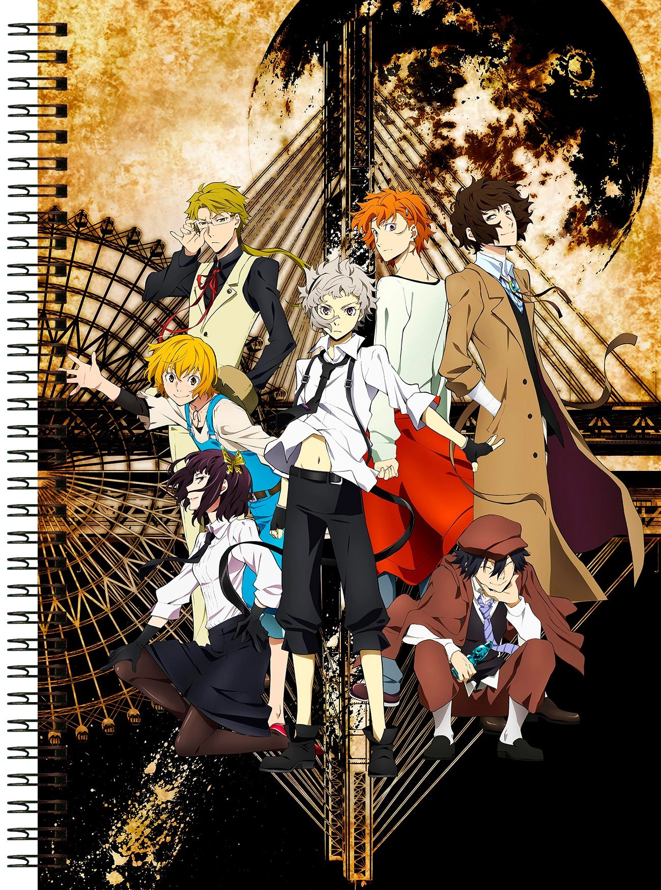 Блокнот А6 Bungou Stray Dogs [BL6_BSD_014S]