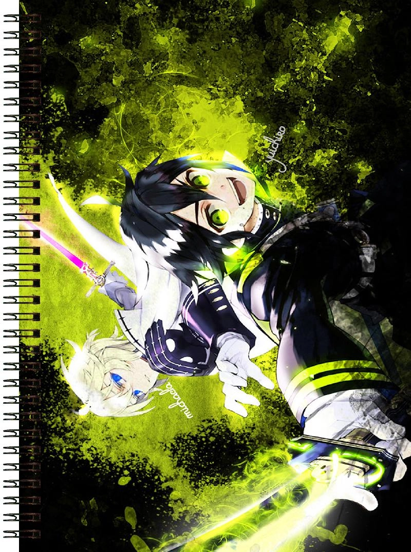 Блокнот А6 Owari no Seraph [BL6_Owari_005S]