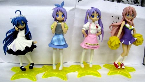 Lucky Star figure A Счастливая звезда фигурки (цена за 1 из 4 шт.)