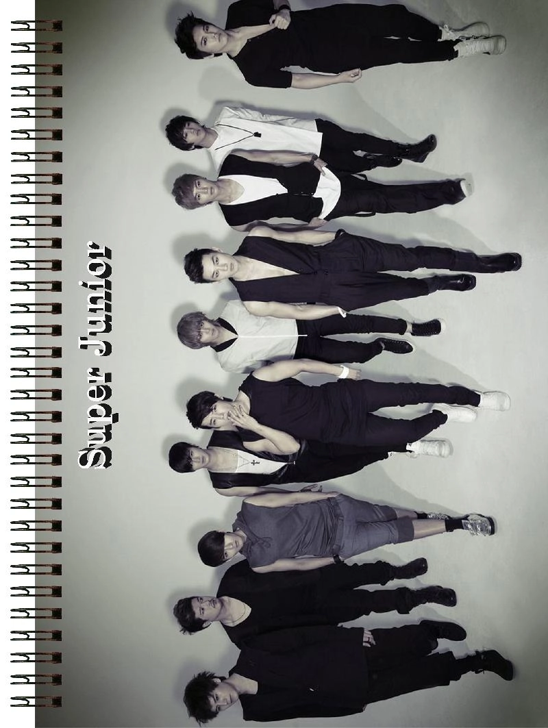 Блокнот А5 Kp Super Junior [BL5Kp_SJ_001S]