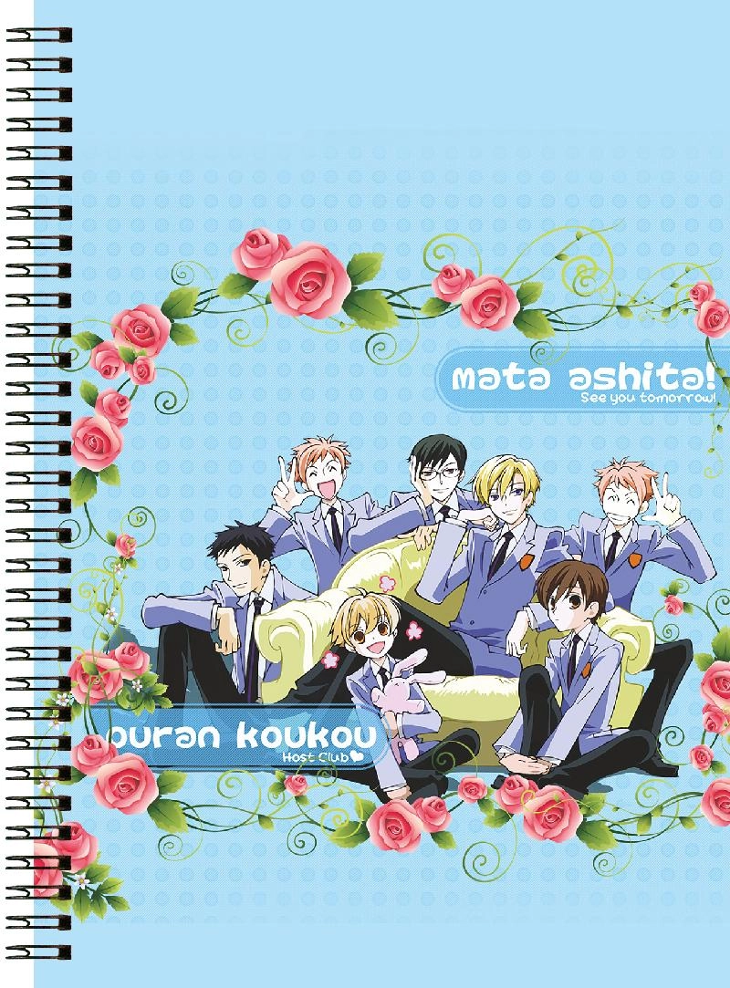 Блокнот А6 Ouran Host Club [BL6_OHCl_353S]