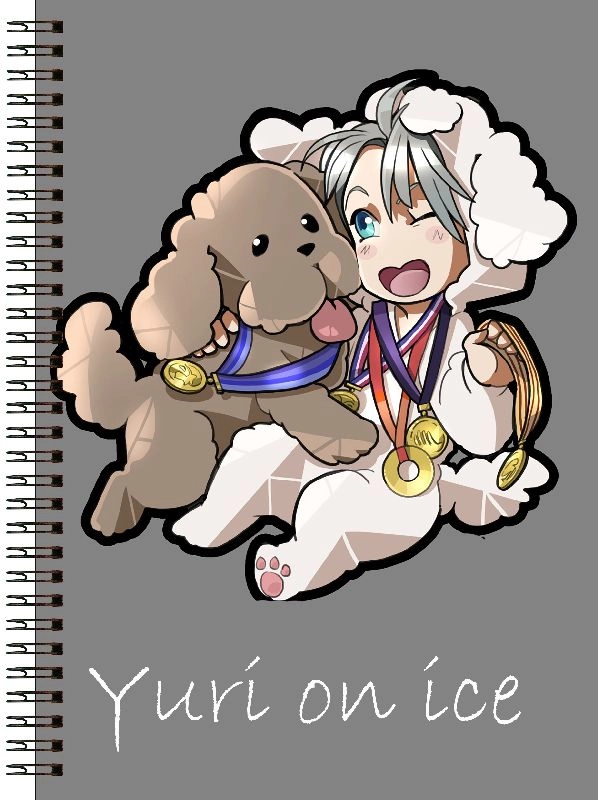 Блокнот А6 Yuri on ice [BL6_Yuri_036S]