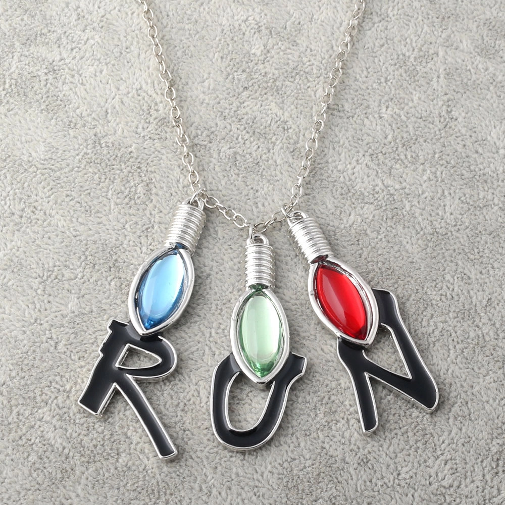 Stranger Things Necklace Очень Странные Дела Кулон