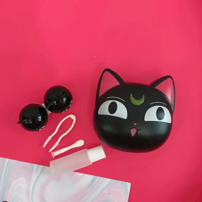 Sailor Moon Linz Case Сэйлор Мун Кейс Для Линз Black С Зеркалом