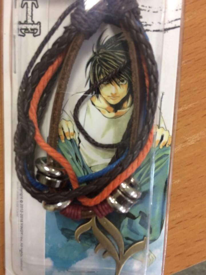 Death Note Bracelace A Тетрадь Смерти Браслет