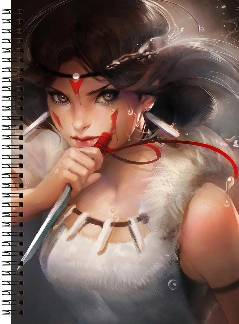 Блокнот А6 Princess Mononoke [BL6_PMon_368S]