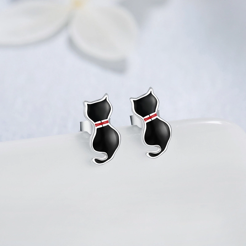 Neko Earings A Котик Серьги