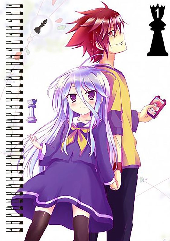 Блокнот А5 No game no life [BL5_NGL_004S]