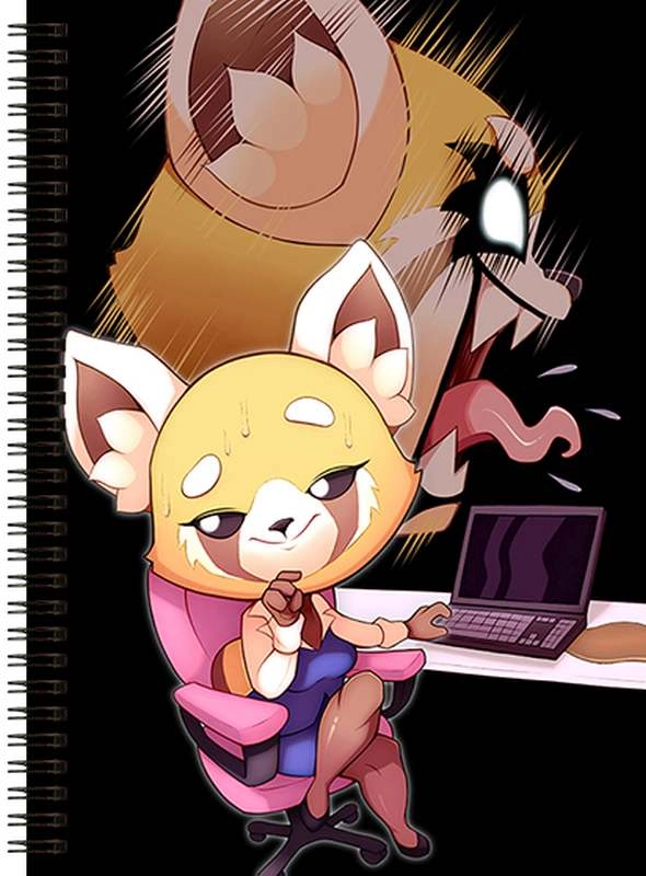 Блокнот А6 Aggretsuko [BL6_Agg_003S]