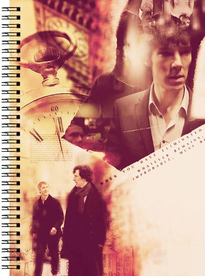 Блокнот А6 Sherlock [BL6_Sher_006S]