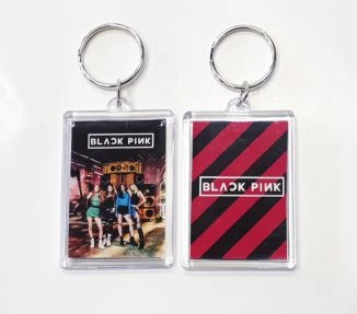 Black Pink Key Chain Блэк Пинк Брелок Акрил