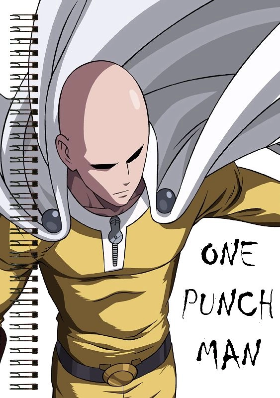 Блокнот А5 One-Punch Man [BL5_OPM_008S]