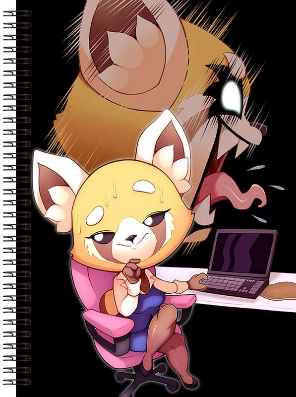 Блокнот А5 Aggretsuko [BL5_Agg_003S]