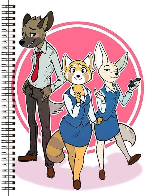 Блокнот А5 Aggretsuko [BL5_Agg_007S]