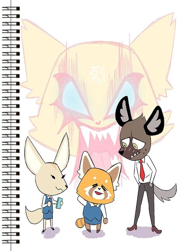 Блокнот А5 Aggretsuko [BL5_Agg_015S]