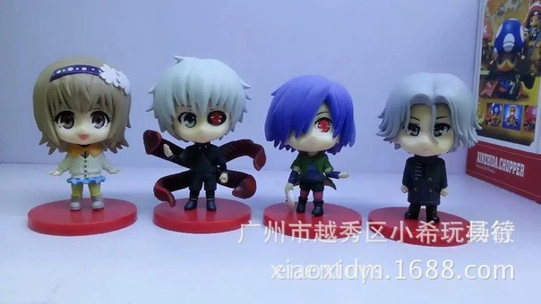 Tokyo Ghoul Figure A Токийский Гуль Фигурка (Цена За 1 из 4 штук)