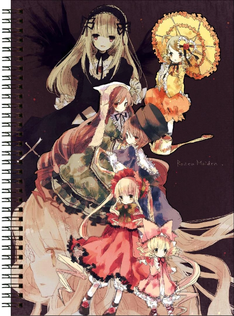 Блокнот А6 Rozen Maiden [BL6_Roz_235S]