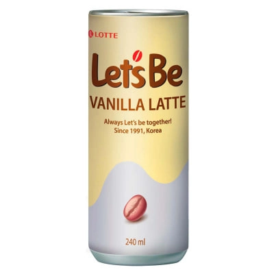 Напиток кофейный Let`s be Vanilla Latte, 240 мл