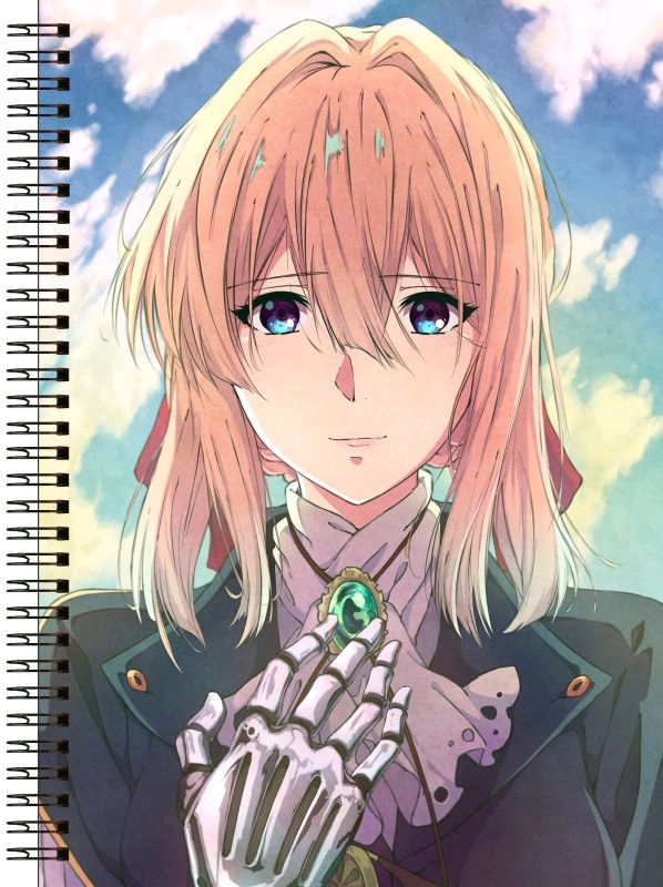 Блокнот А5 Violet Evergarden [BL5_ViEver_008S]