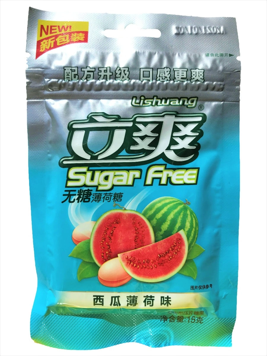 Lishuang Sugar Free Карамель Арбуз, 15 г