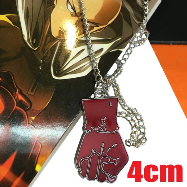 One Punch Man Necklace Ванпанчмен Кулон