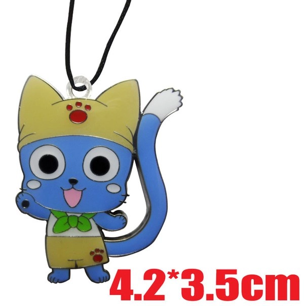 Fairy Tail Happy Necklace Хвост Феи Хэппи Кулон