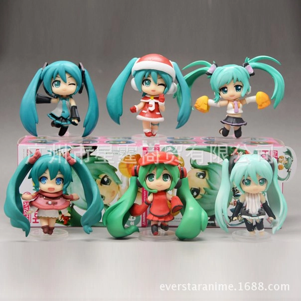 Vocaloid Figure Вокалоид Фигрука (Цена за 1 из 6 штук)