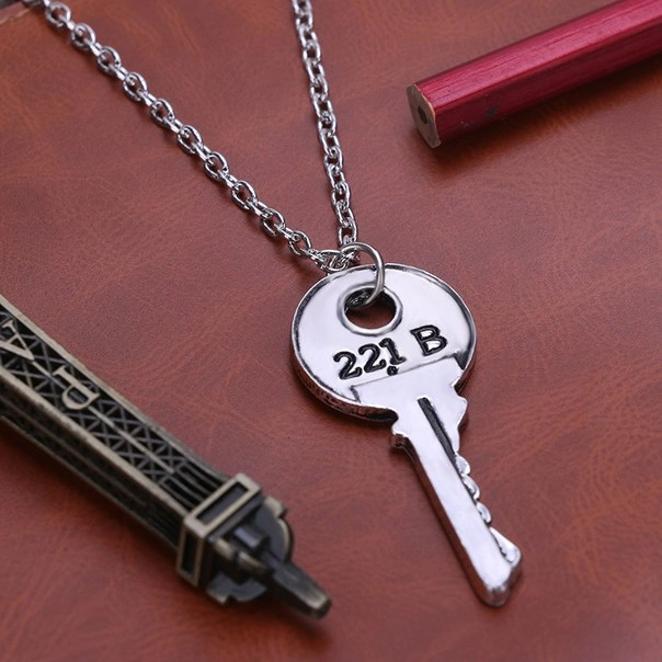 Sherlok Key Necklace Шерлок Ключ Кулон