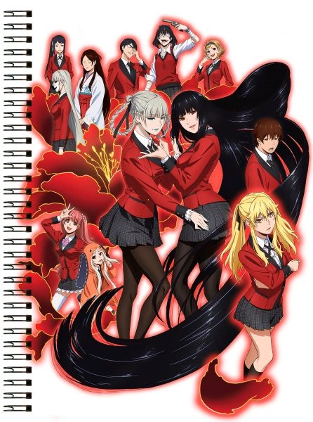 Блокнот А6 Kakegurui [BL6_KkGr_007S]