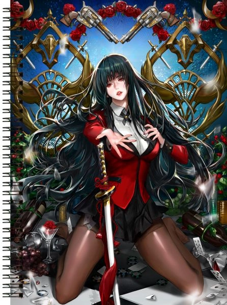 Блокнот А6 Kakegurui [BL6_KkGr_011S]