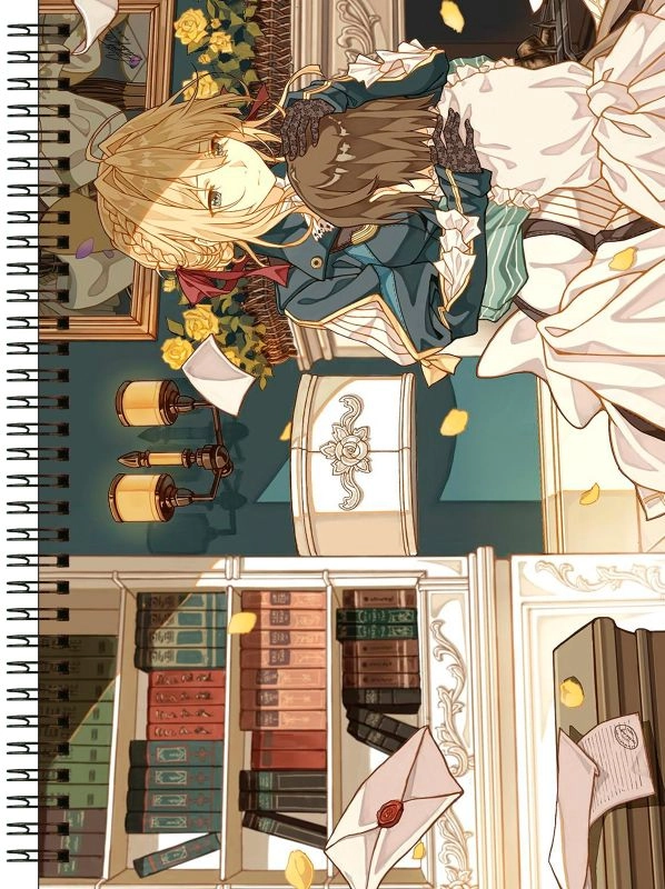 Блокнот А5 Violet Evergarden [BL5_ViEver_027S]