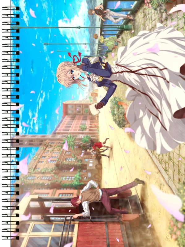 Блокнот А5 Violet Evergarden [BL5_ViEver_028S]