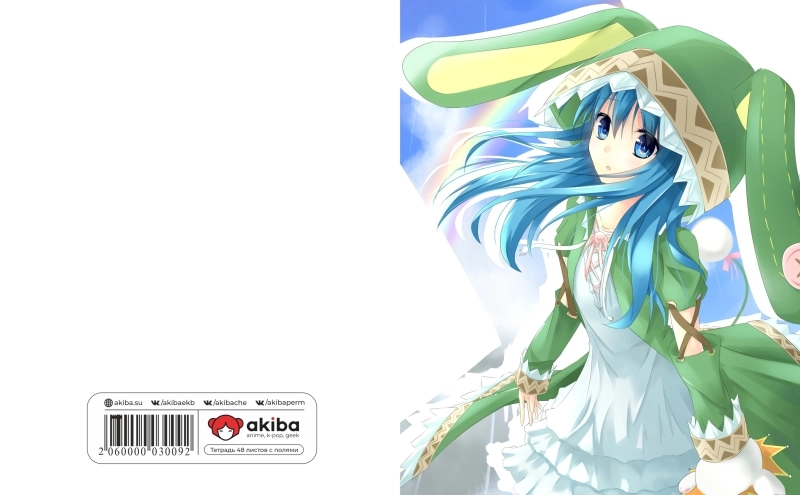 Тетрадь 48 листов в клетку Date A Live [T_DaL_005S]